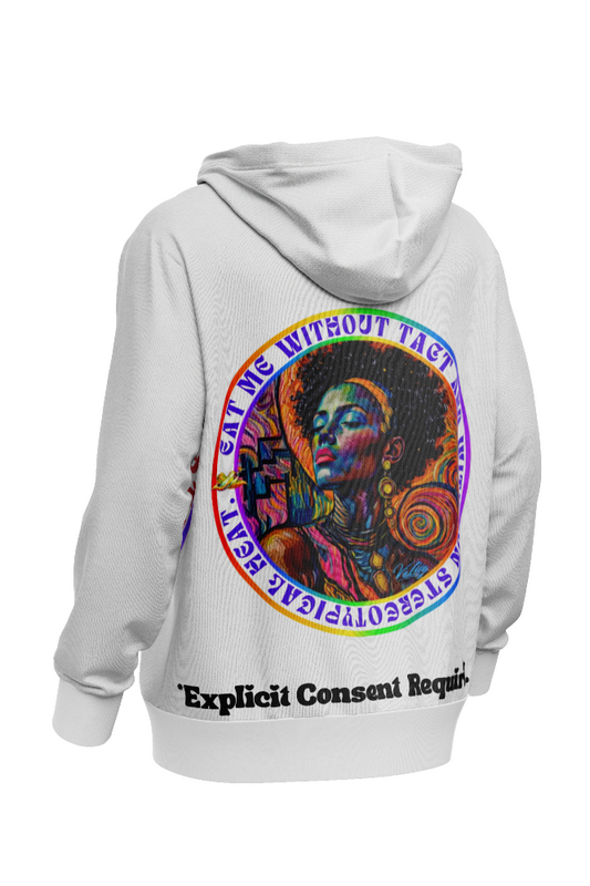 Mention textile "*Explicit Consent Required. OU "*Consentement Explicite Obligatoire."